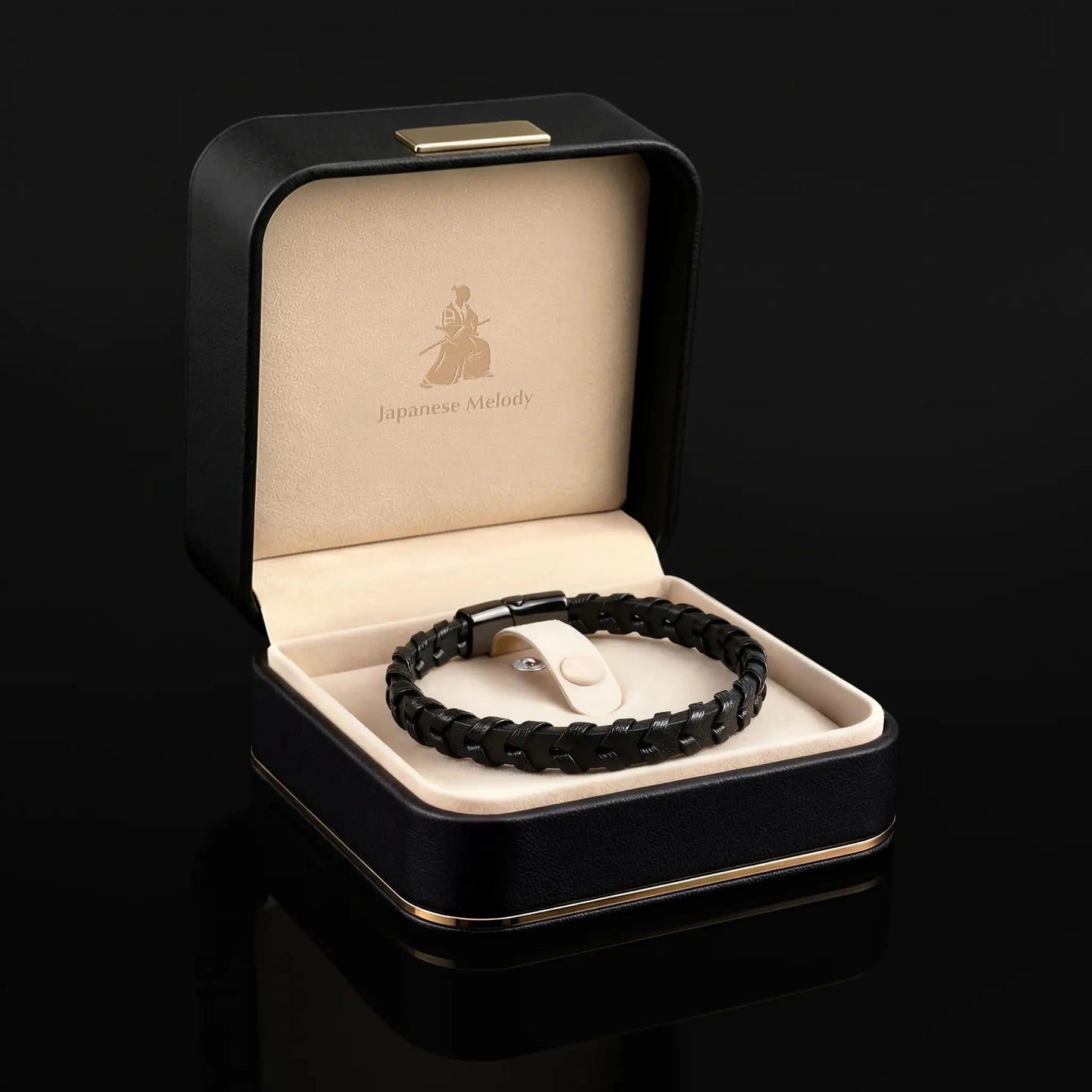 KOKORO — Black Braided Bracelet