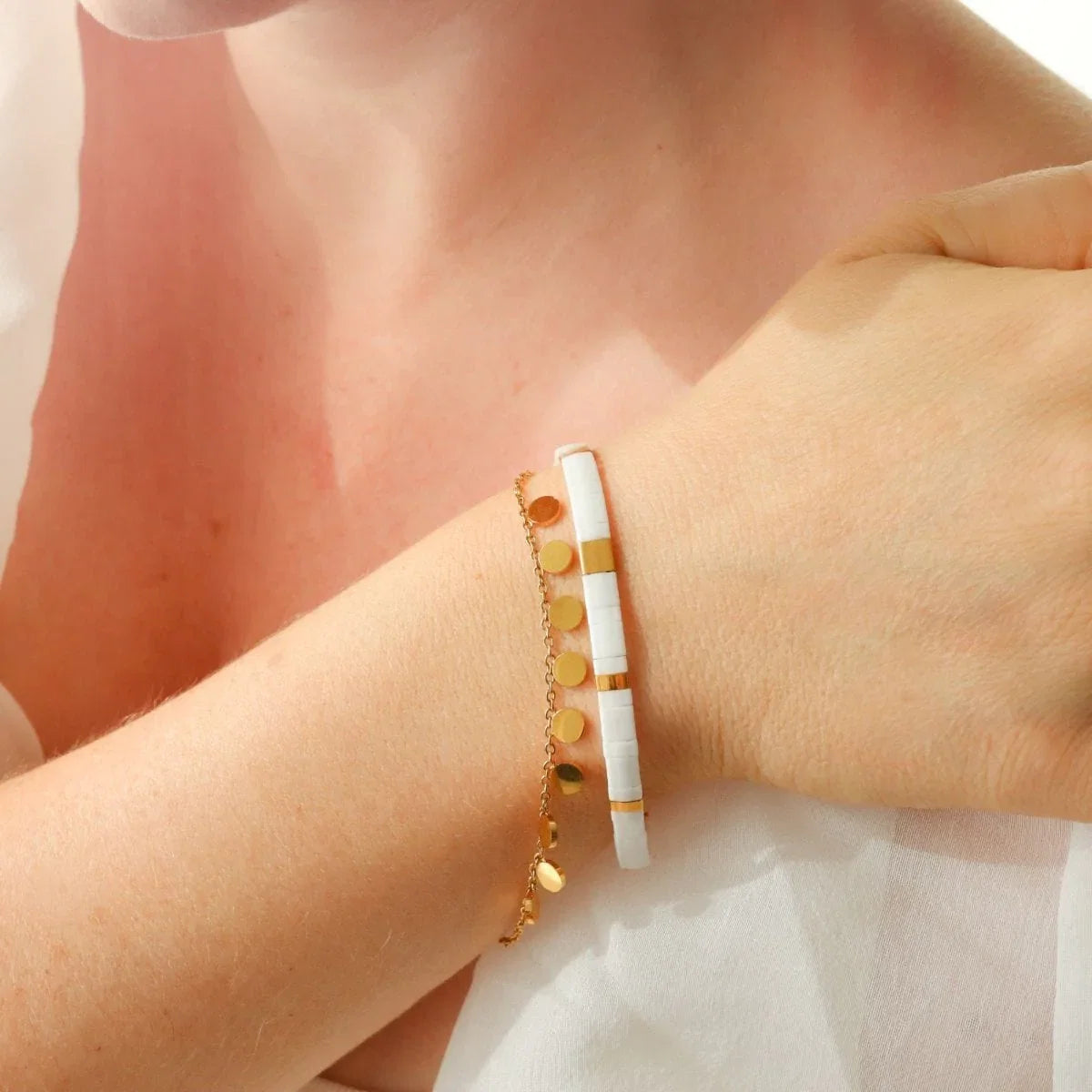 SHIRAYUKI — White Snow Bracelet