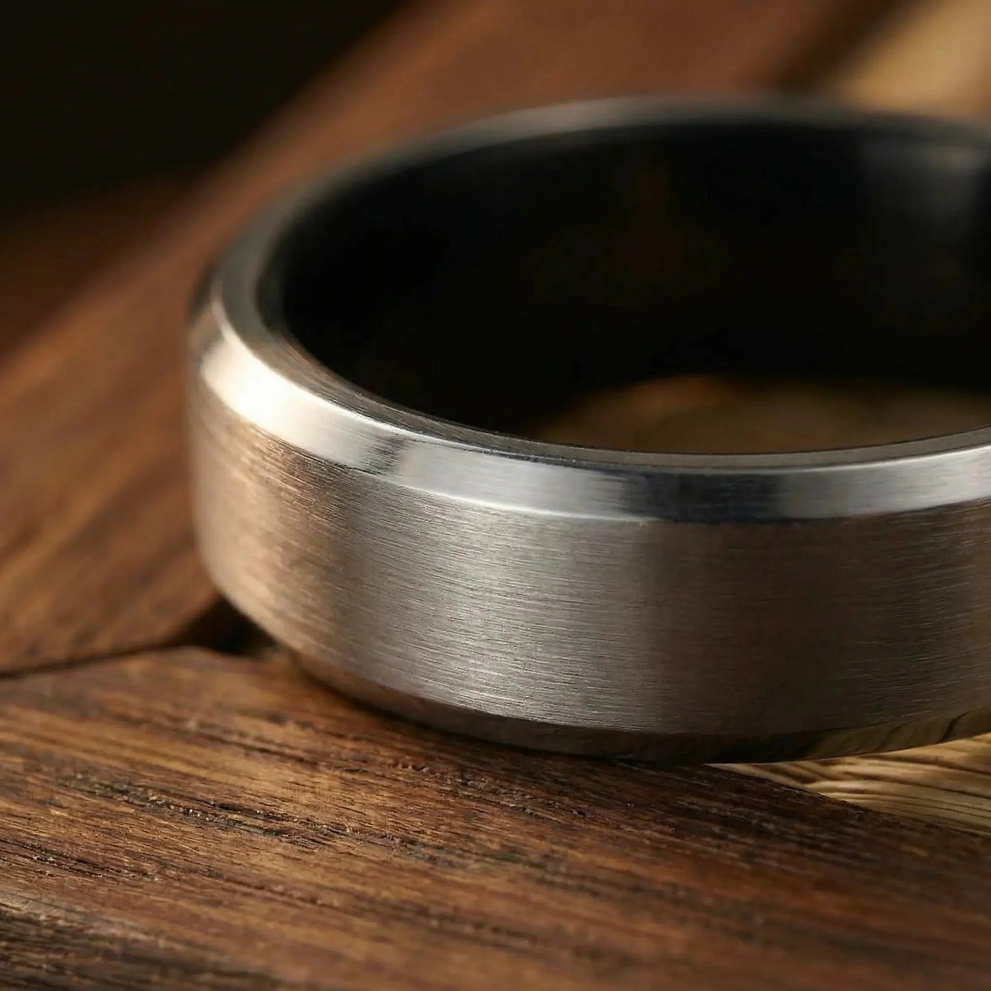 MICHI — Platinum Ceramic Ring