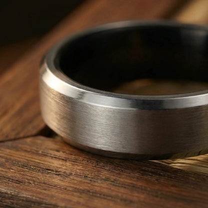 MICHI — Platinum Ceramic Ring