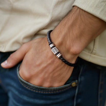MUSUBI — Titanium Braided Bracelet
