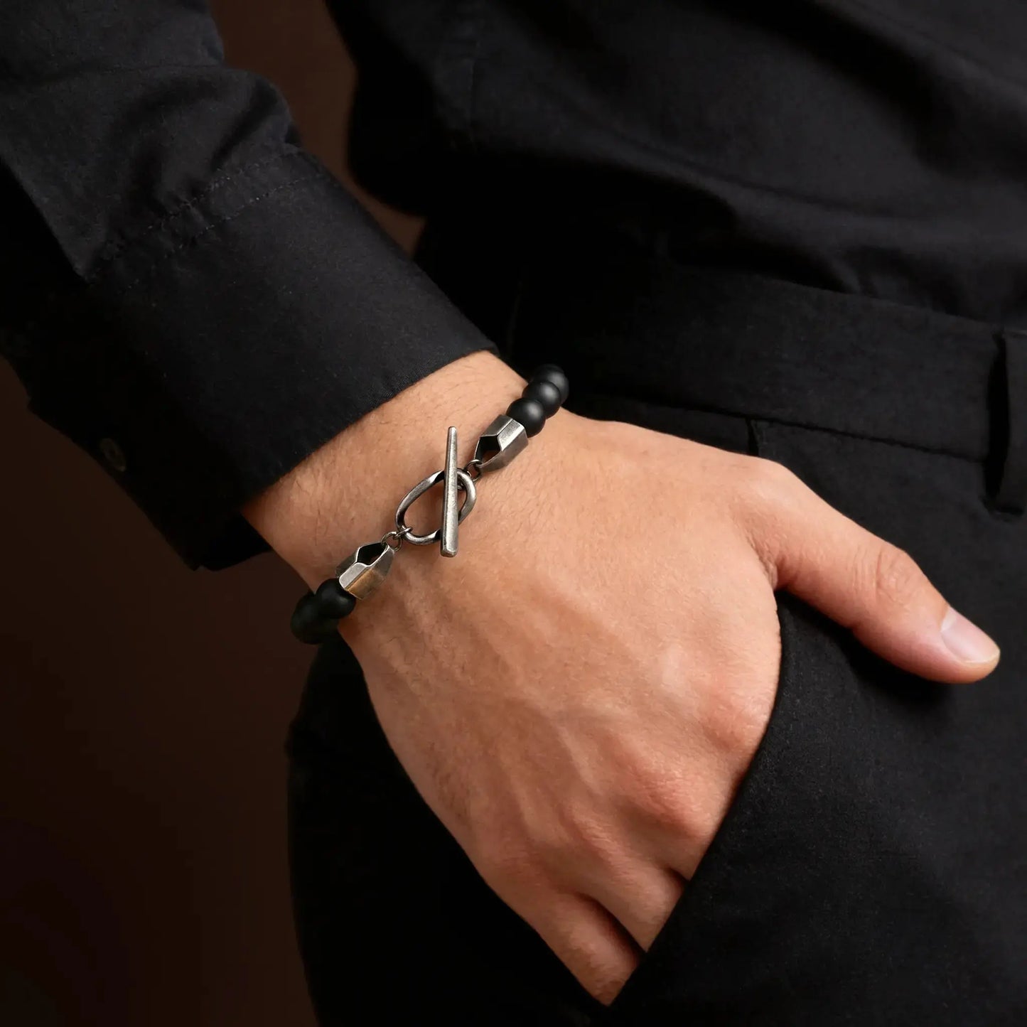 MU — Black Onyx Bracelet