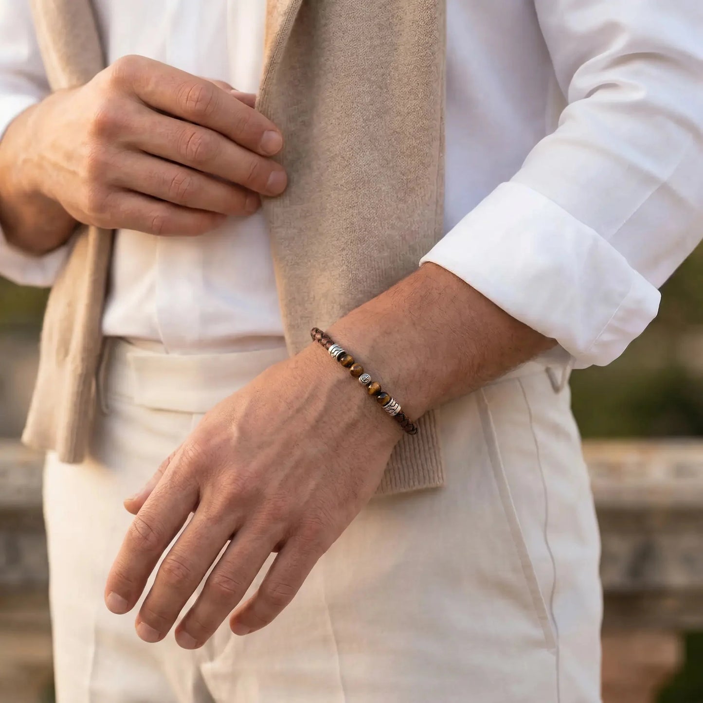 CHA-KAWA — Tiger Eye Bracelet