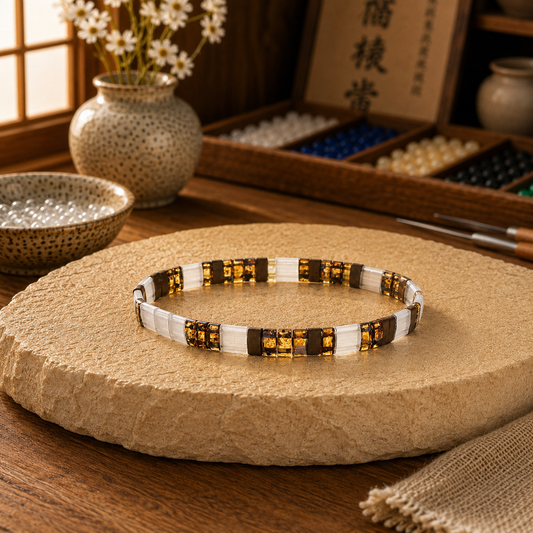 HINOKI — Cedar Temple Bracelet