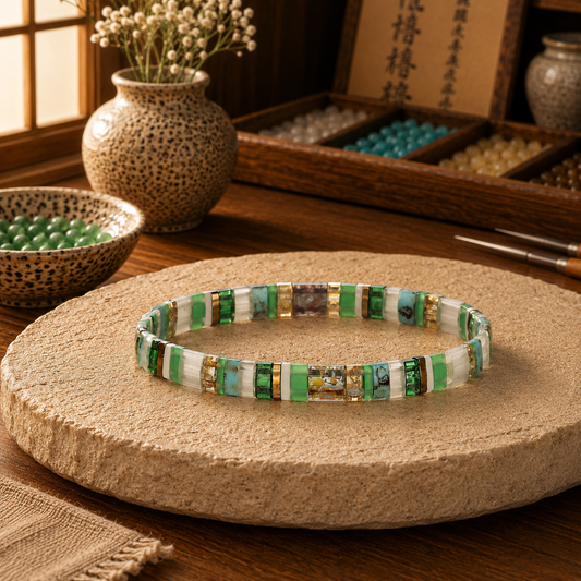 WAKABA — Bamboo Grove Bracelet
