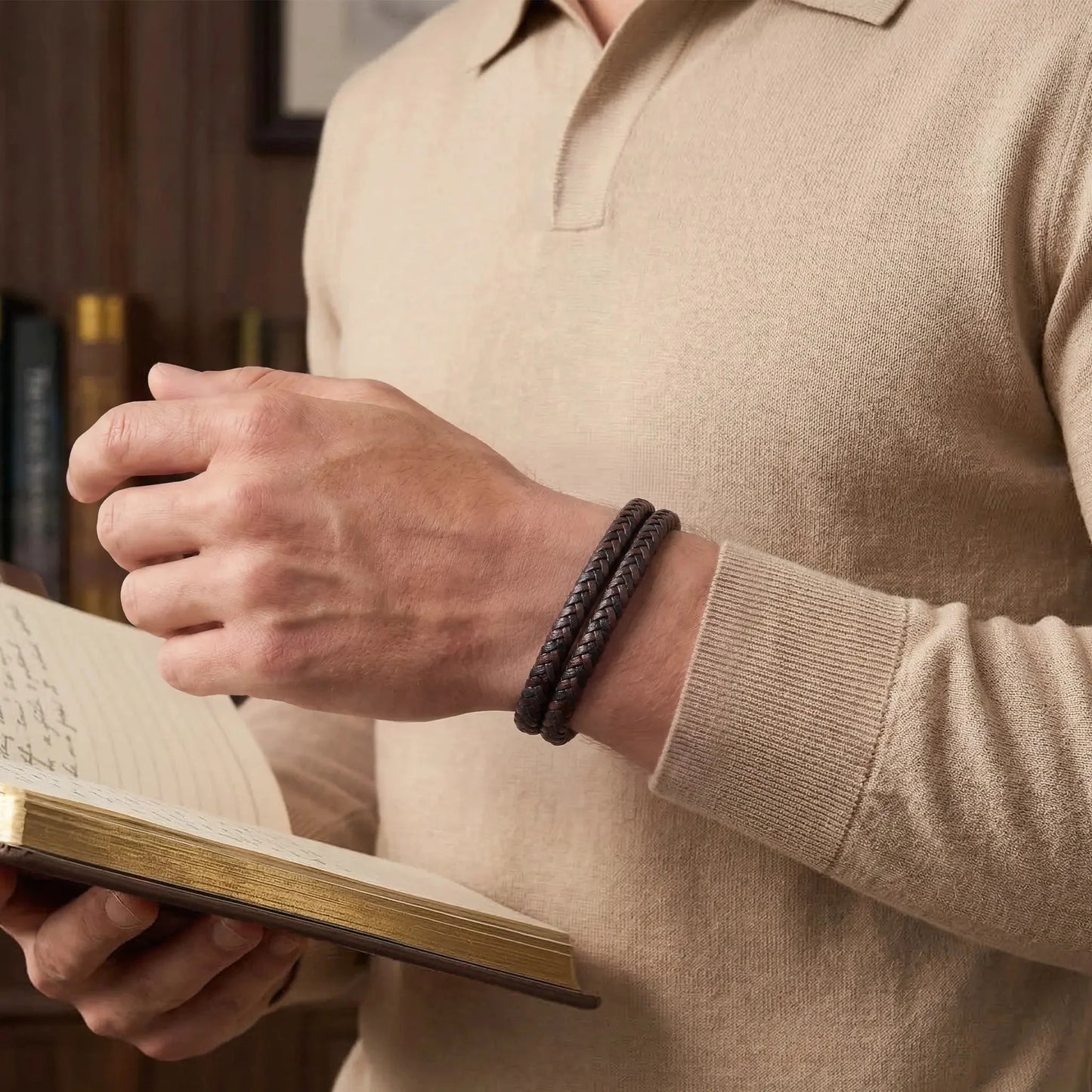 ENSO — Double Leather Bracelet