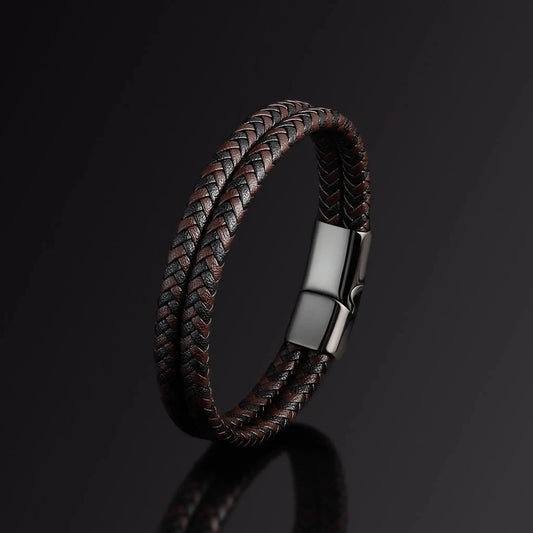 ENSO — Double Leather Bracelet