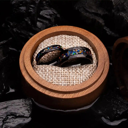 AION set — Galaxy Opal & Meteorite Matching Bands