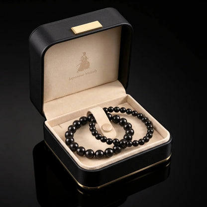 SHINOBI SET — Black Onyx Matching Bracelets