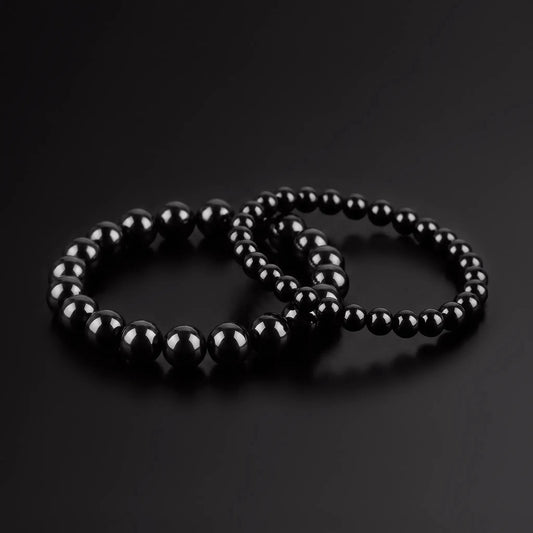SHINOBI SET — Black Onyx Matching Bracelets