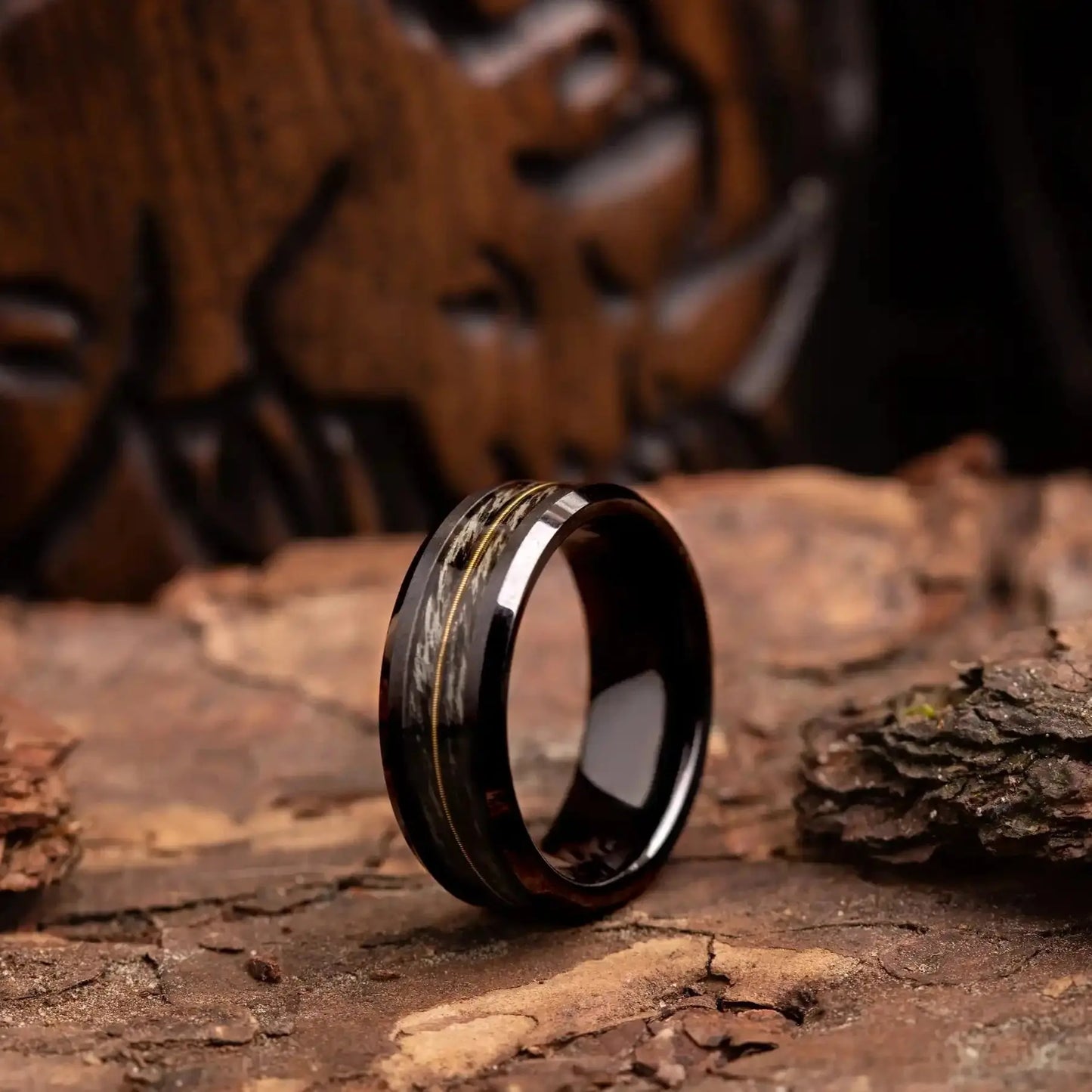 SONO-OTO — Gray Oak & String Ring