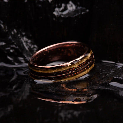 KOTO-MOKU — Whiskey Oak & String Ring