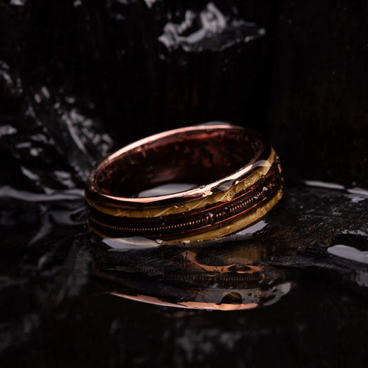 KOTO-MOKU — Whiskey Oak & String Ring