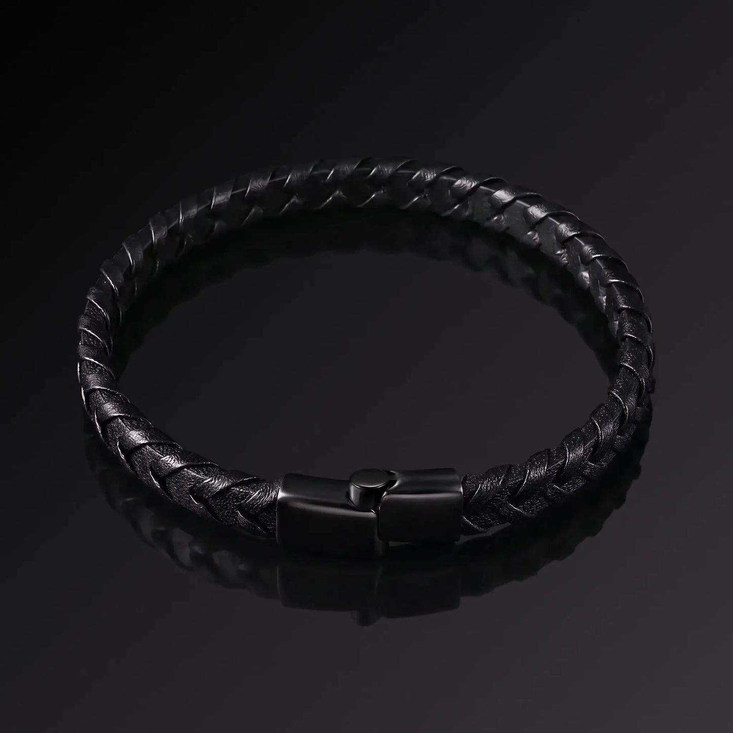 KOKORO — Black Braided Bracelet