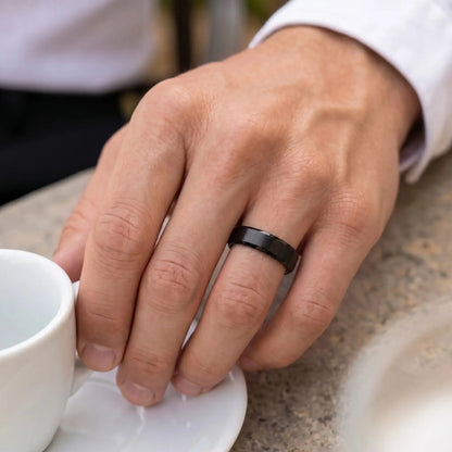 KYO — Black Tungsten Ring