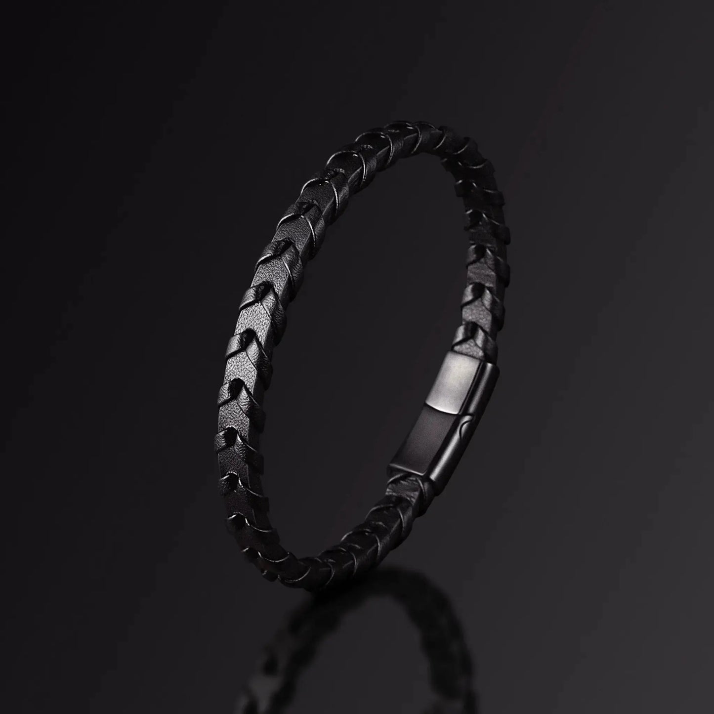 KOKORO — Black Braided Bracelet