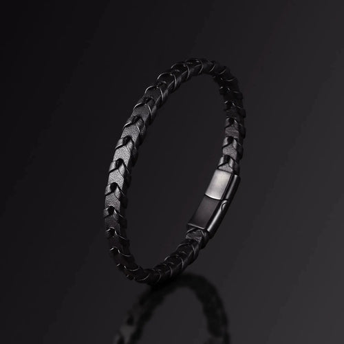 KOKORO — Black Braided Bracelet