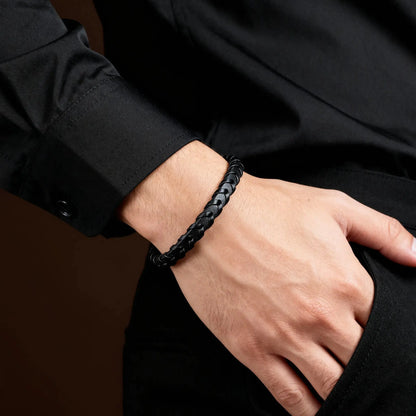 KOKORO — Black Braided Bracelet