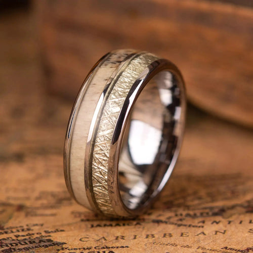 HOSHIZORA — Meteorite & Antler Band