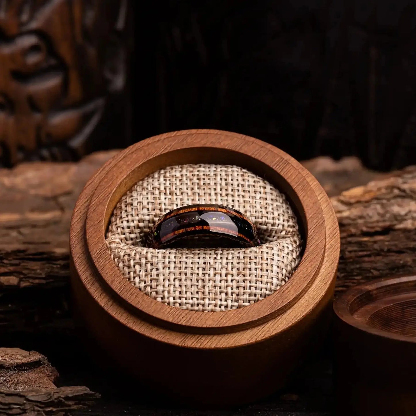 HOSHIKAGE — Nebula & Oak Ring