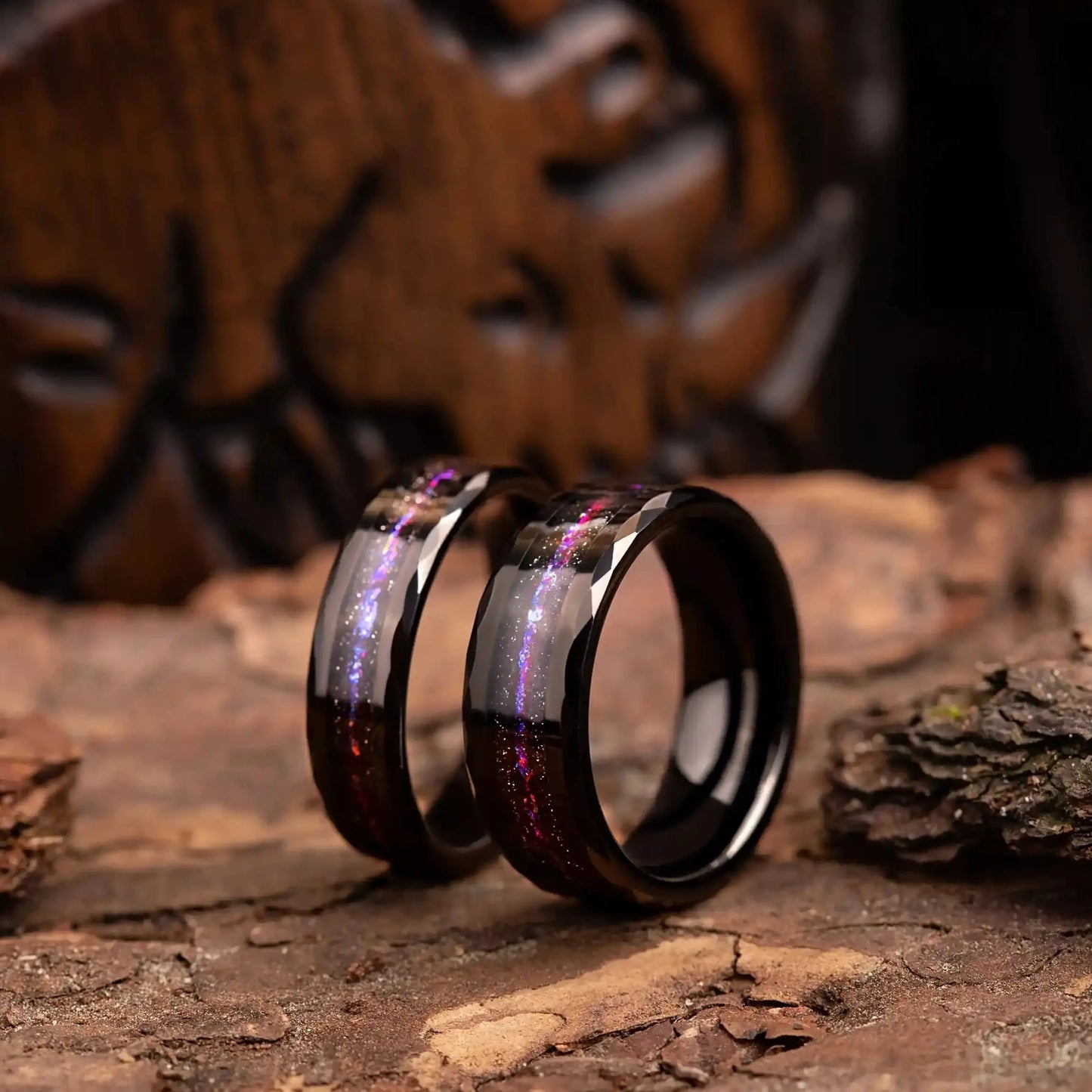 ORION set — Nebula & Meteorite Dust couple rings