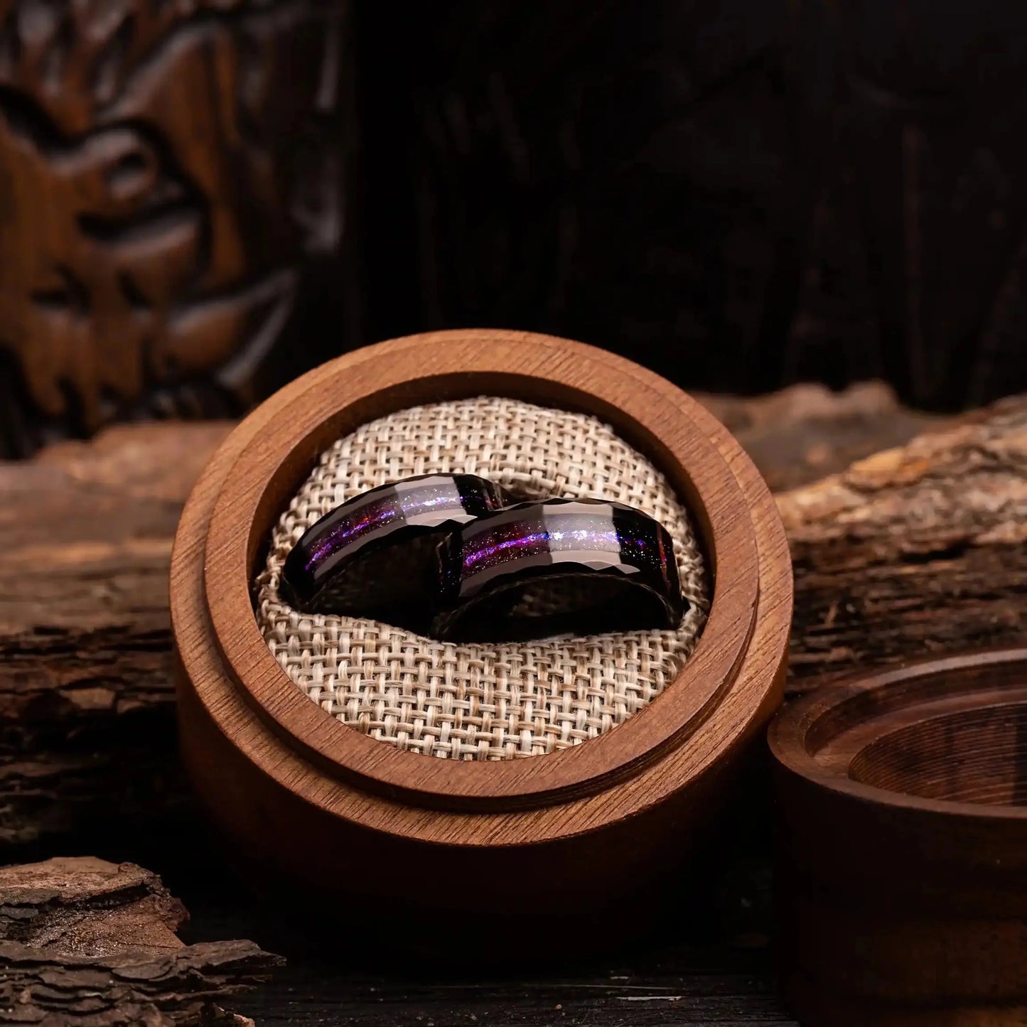 ORION set — Nebula & Meteorite Dust couple rings