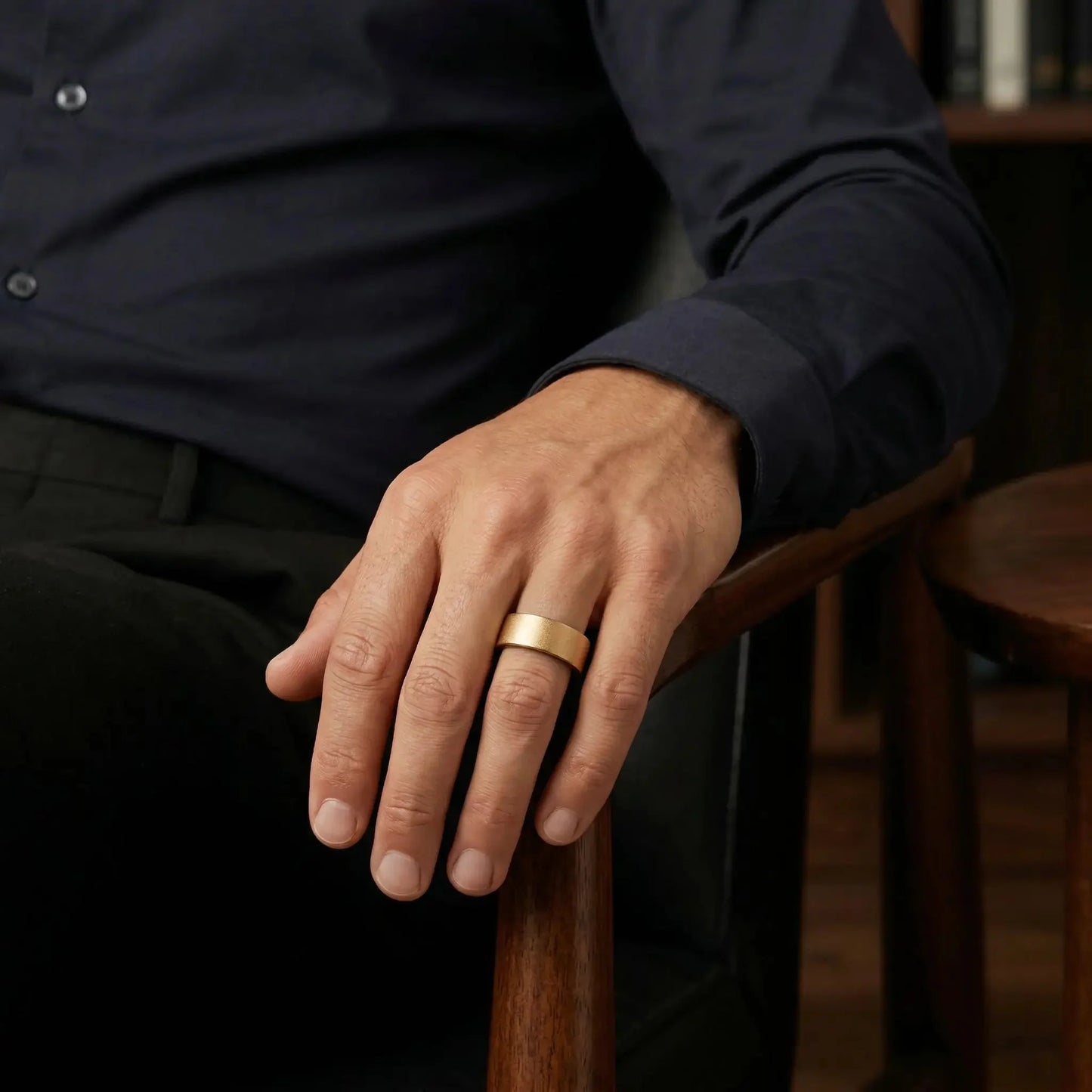 OJO — Gold Tungsten Ring