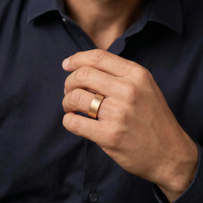 OJO — Gold Tungsten Ring