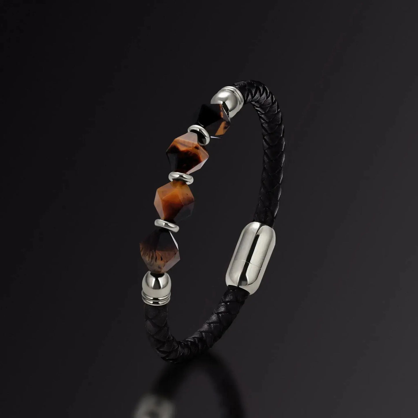 TORA no ME — Tiger Eye Braided Bracelet