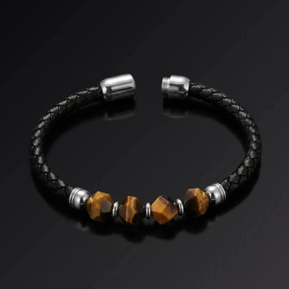 TORA no ME — Tiger Eye Braided Bracelet