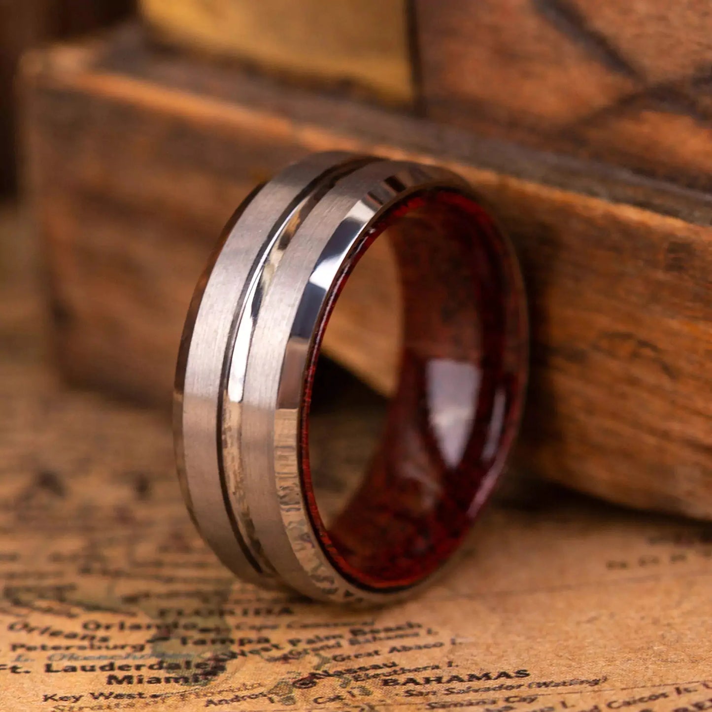 HIKARI — Japanese Rosewood Ring