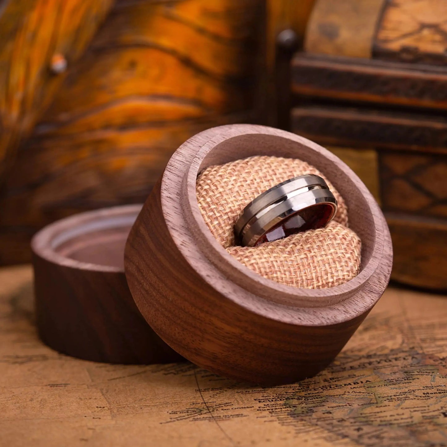 HIKARI — Japanese Rosewood Ring