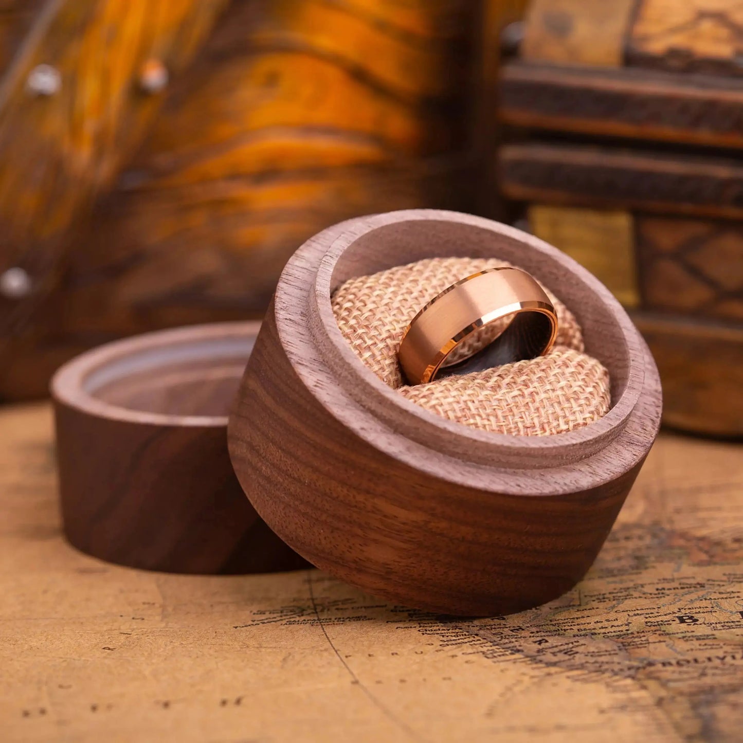 MOKUME — Wenge Wood Band