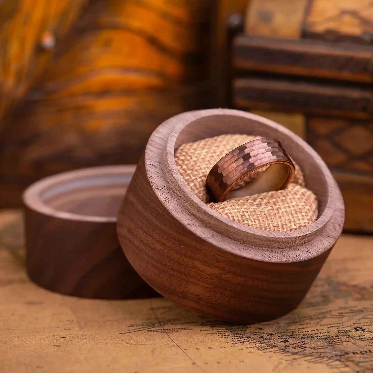 KAIDO — Walnut Wood Ring