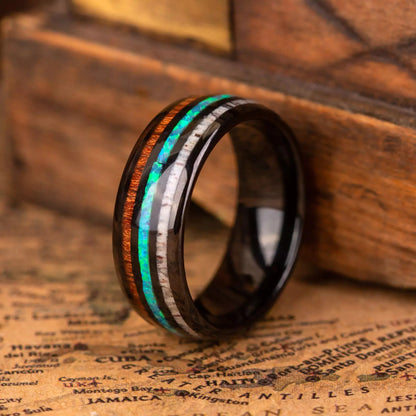 INOCHI — Oak & Antler ring