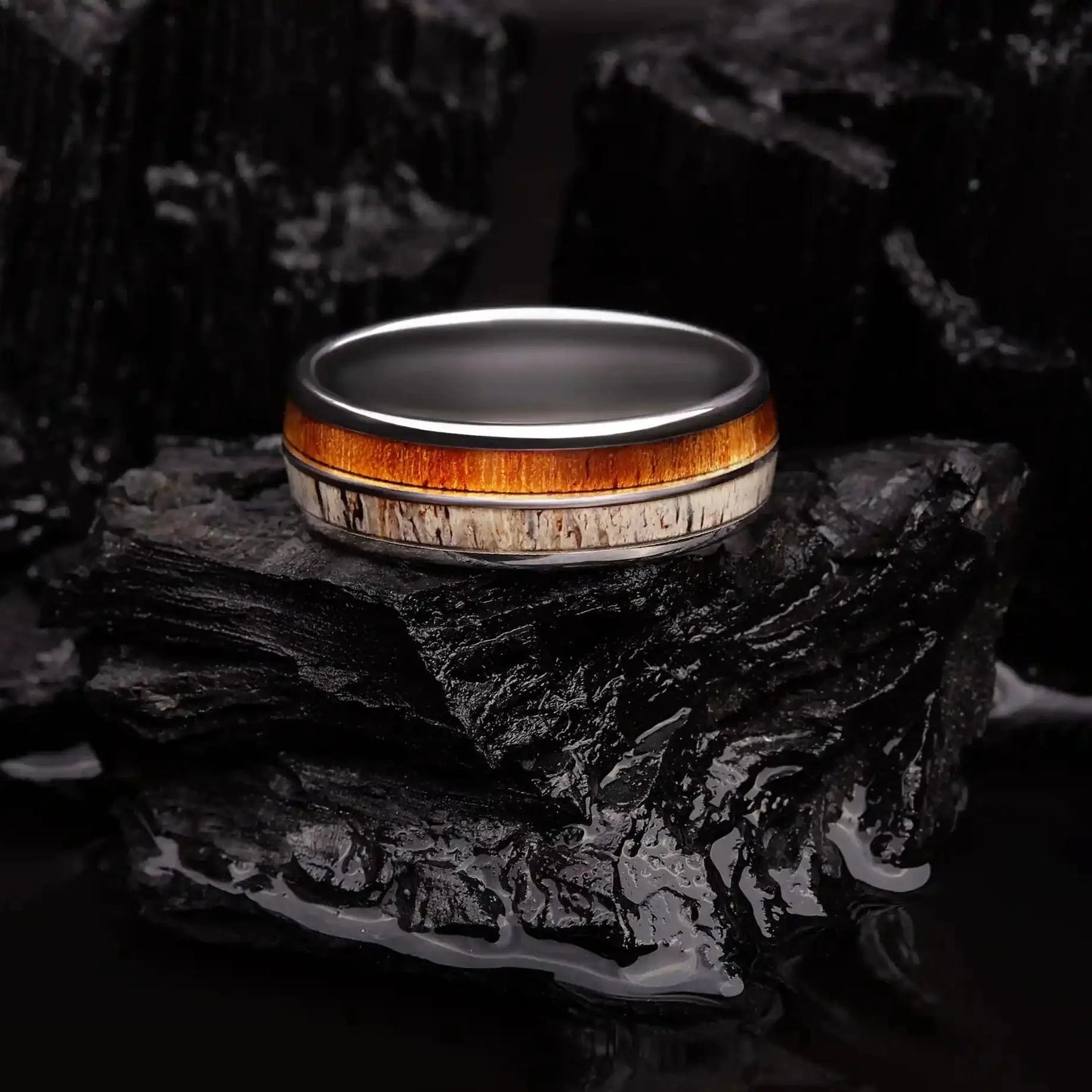 KODAMA — Oak & Antler Ring