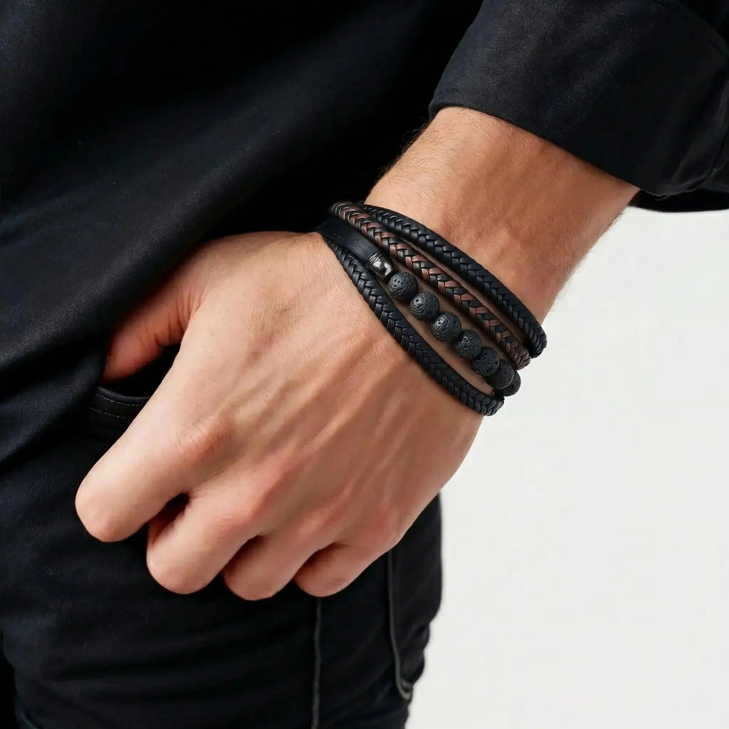 KYOTO — Triple Braided Bracelet