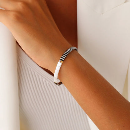 SUMIZOME — Ink & Snow Bracelet